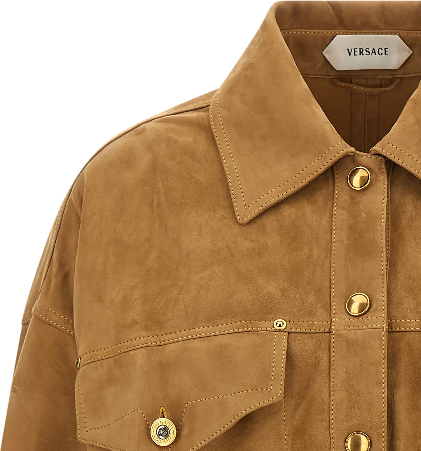 Leather Jacket Versace
