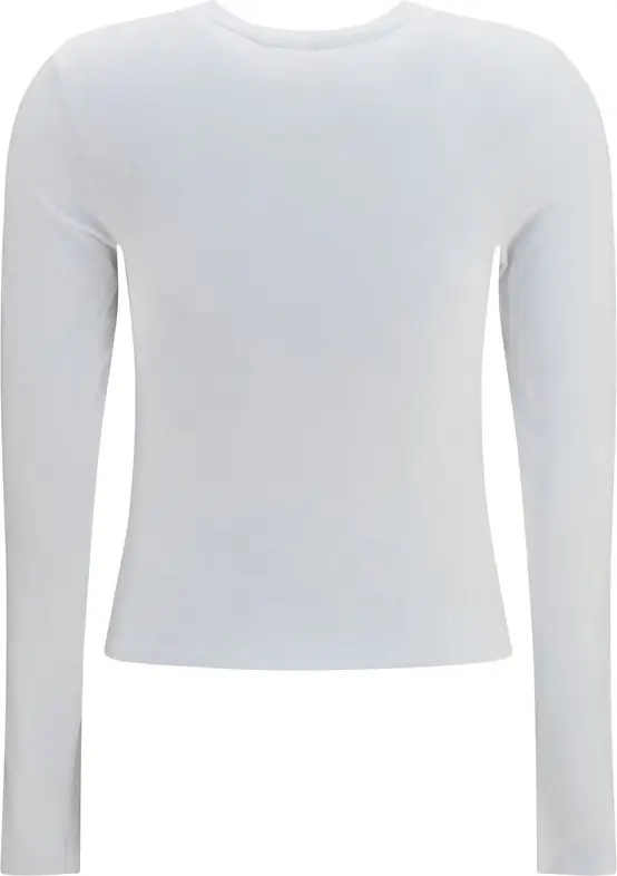T-shirt Alexander Wang White Cotton Sportswear