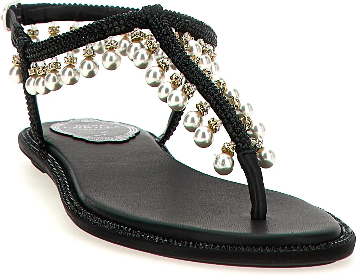 Flat Sandals Rene Caovilla Diana