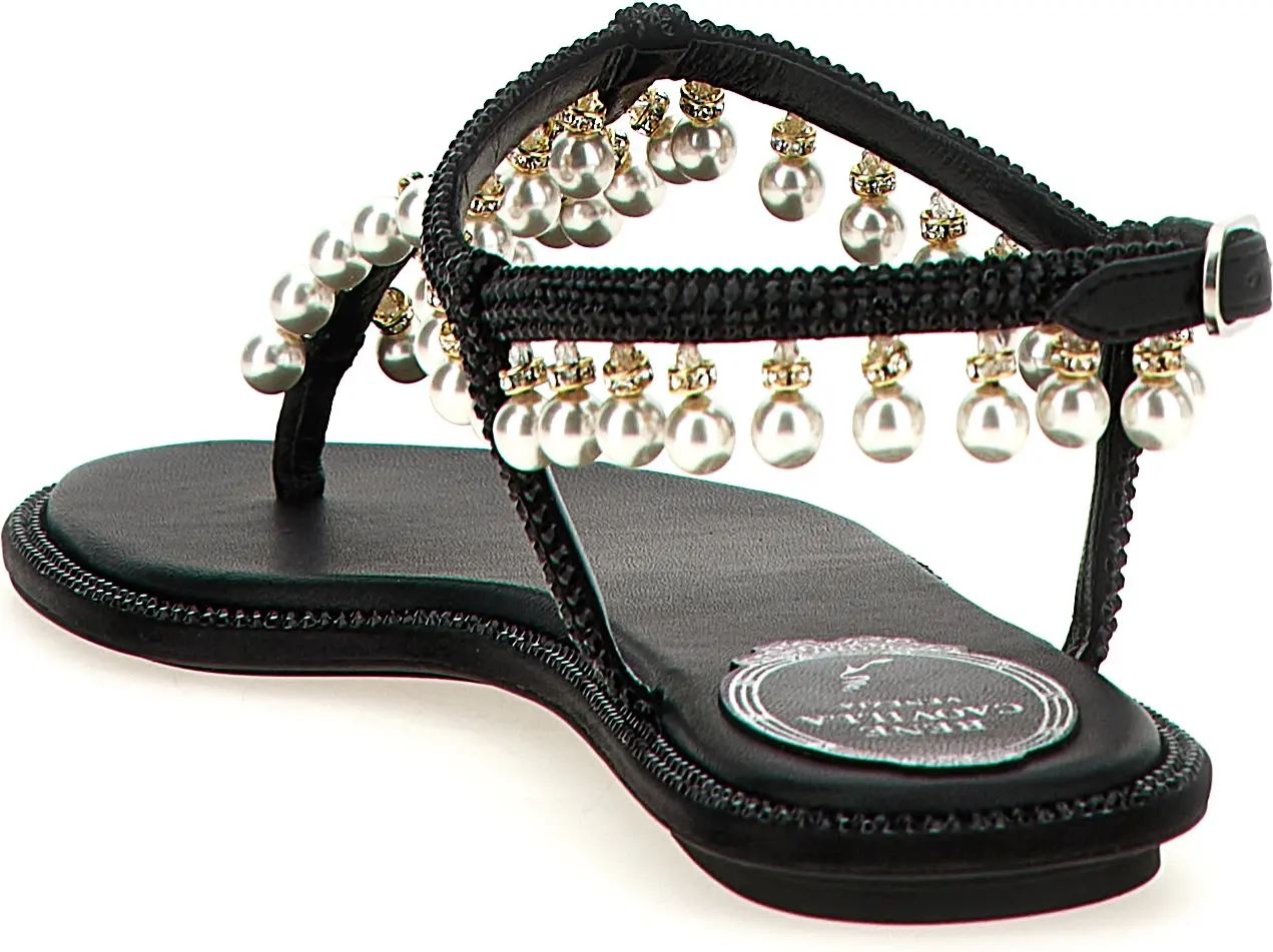 Flat Sandals Rene Caovilla Diana
