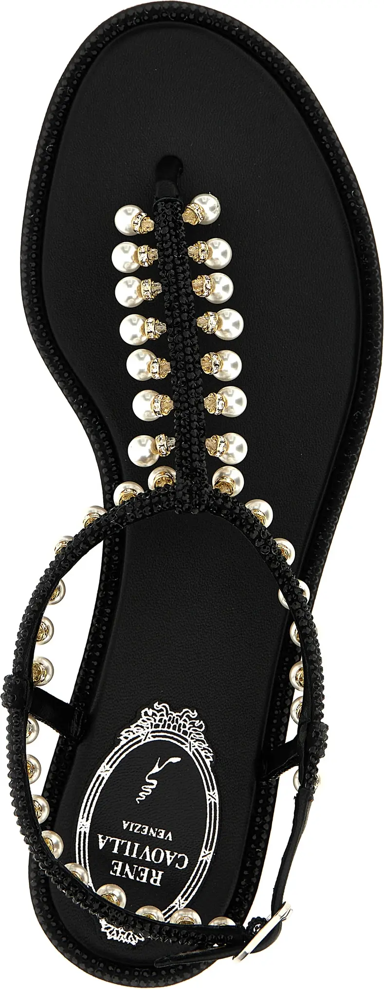 Flat Sandals Rene Caovilla Diana