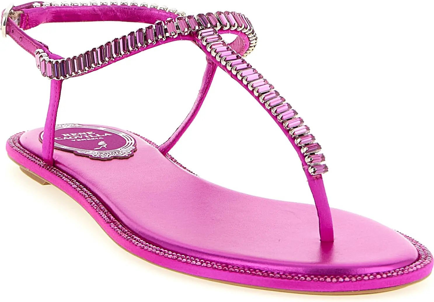 Flat Sandals Rene Caovilla Diana