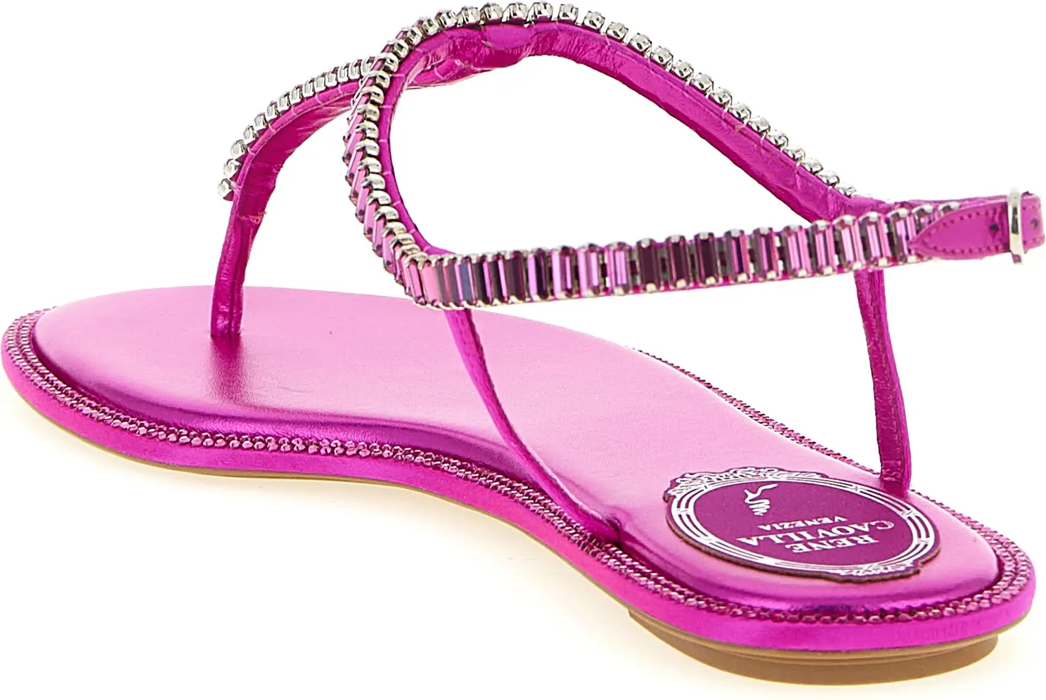 Flat Sandals Rene Caovilla Diana