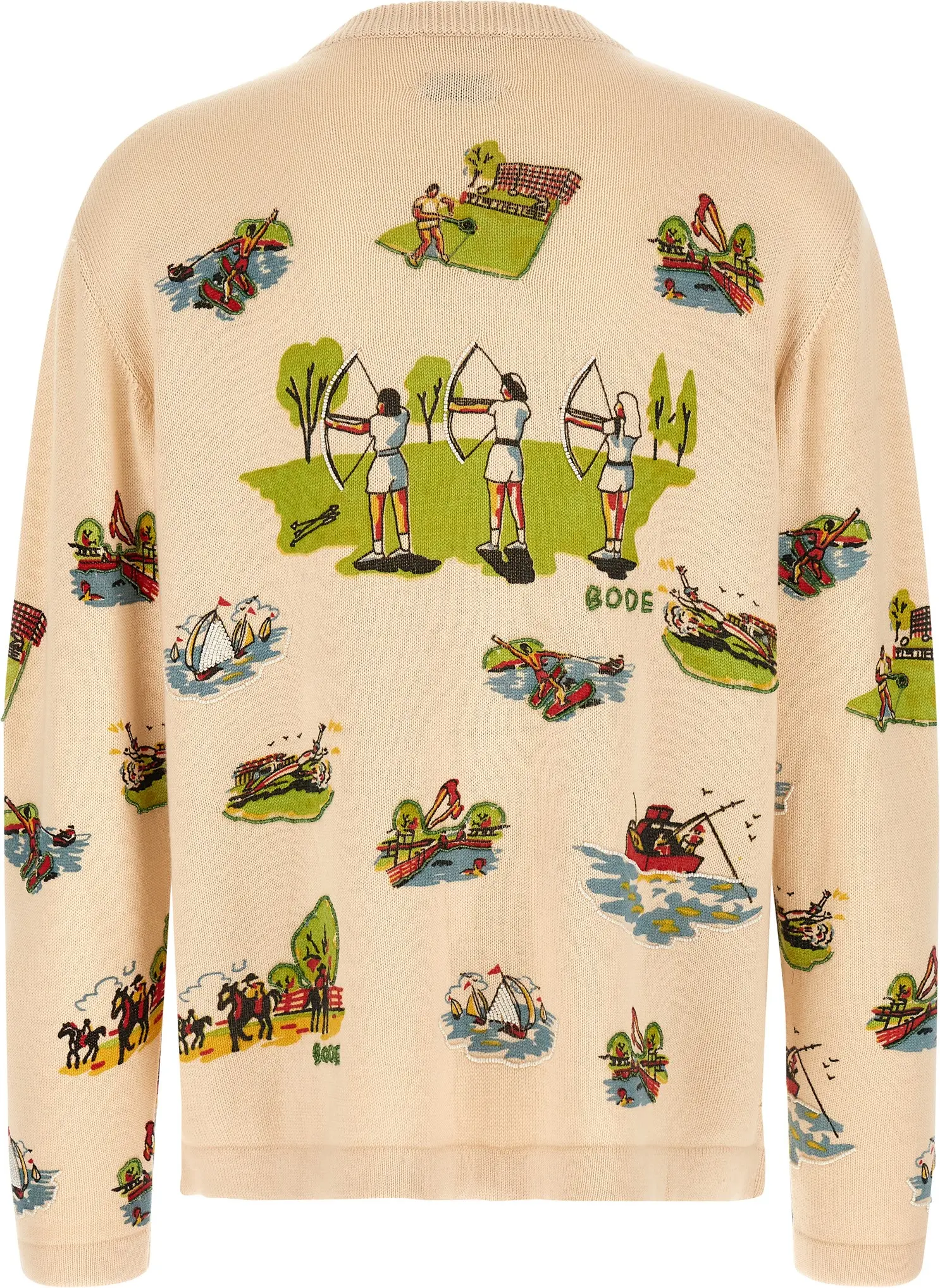 Cardigan Bode Beaded Camp