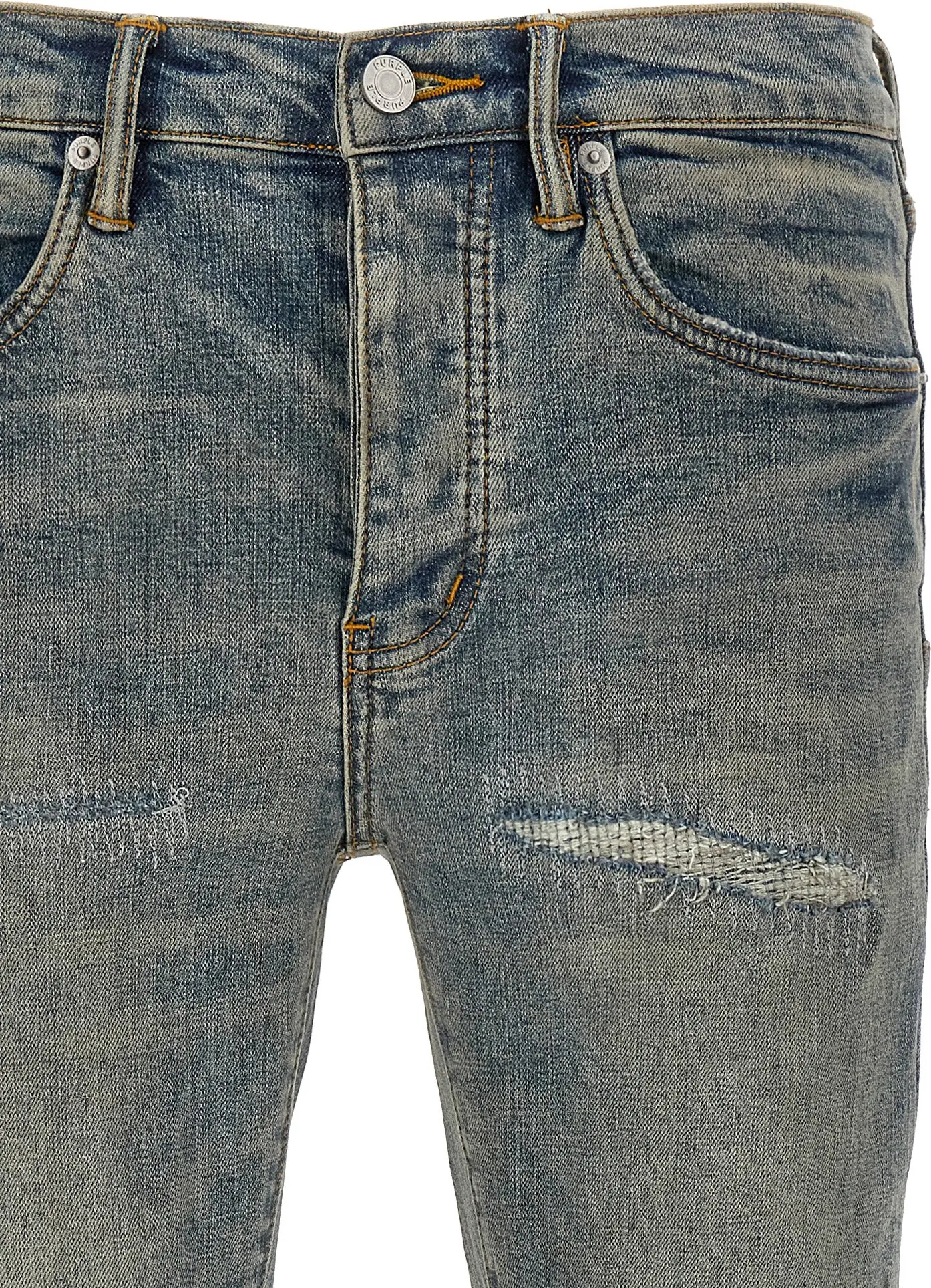 Jeans Purple Brand P001 Light Blue Vintage
