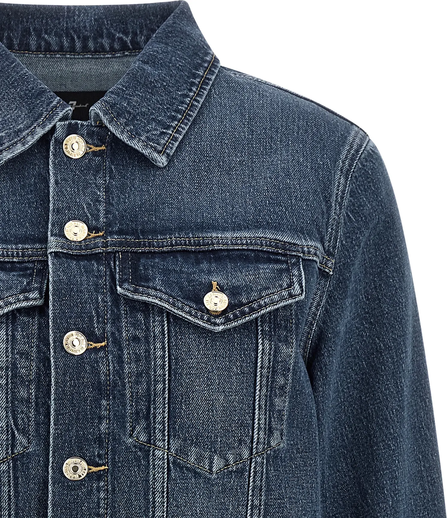 Jacket 7 For All Mankind Darted Shrunken