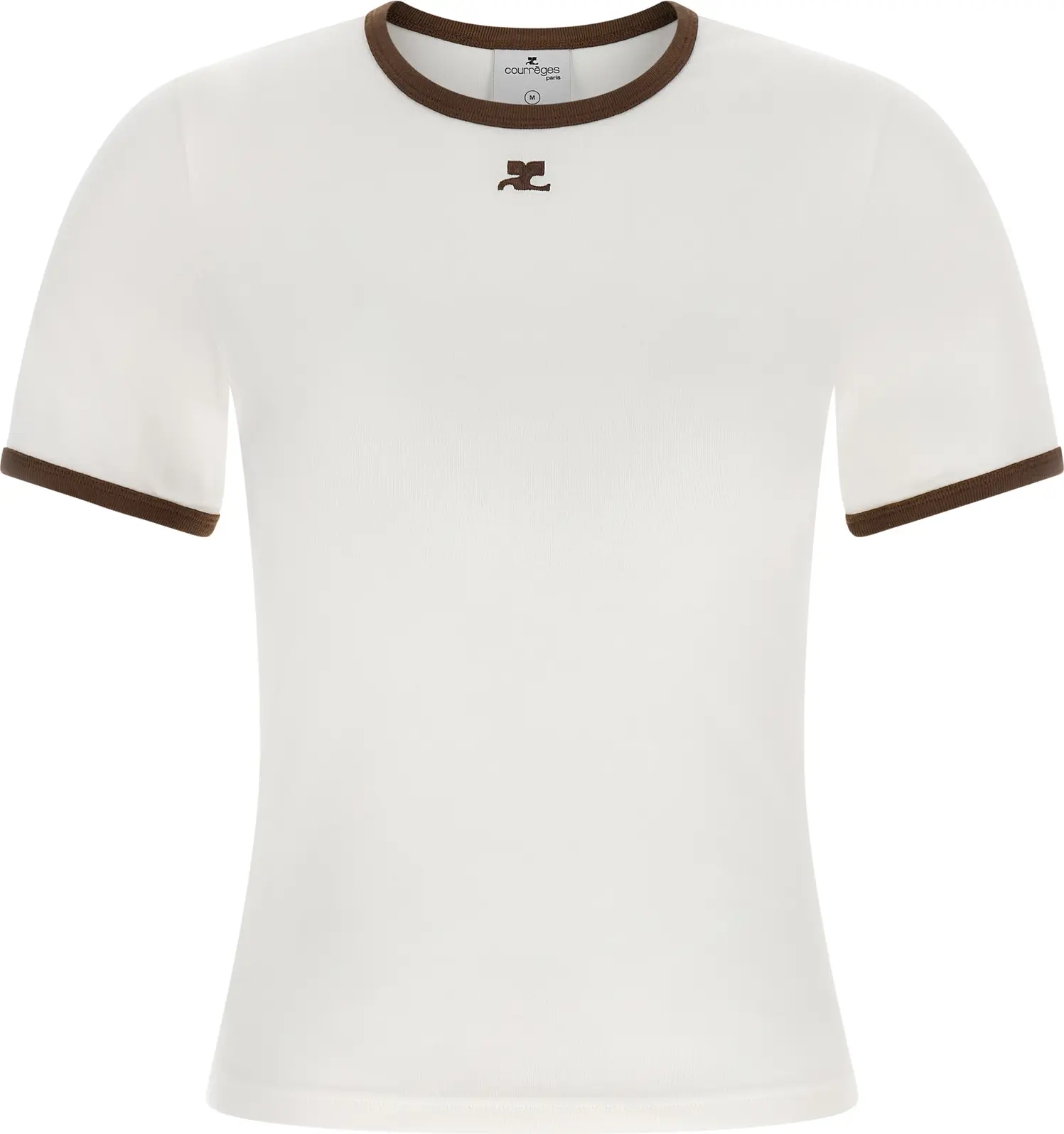 T-Shirt Courreges Signature Contrast