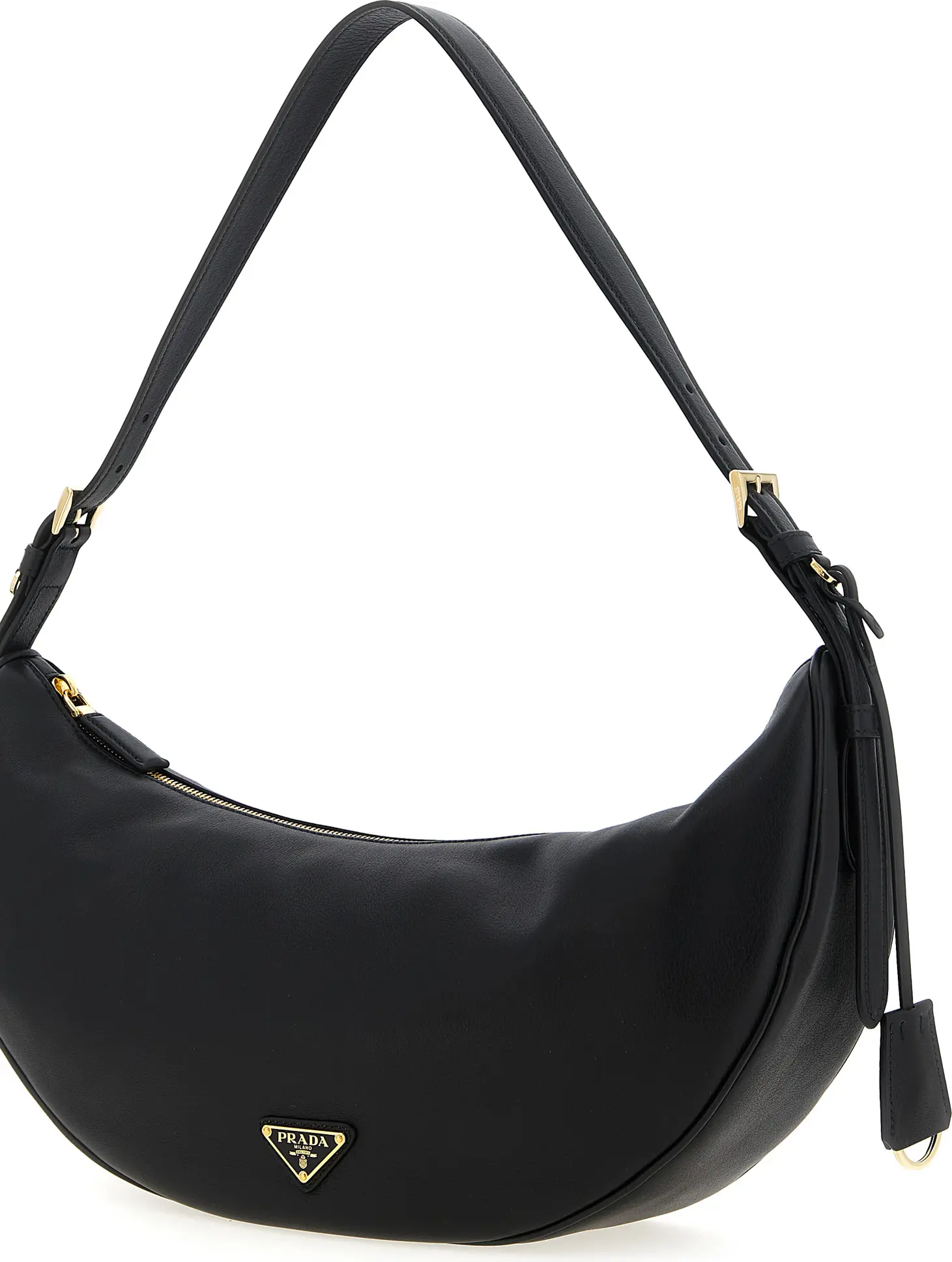 Prada Demi-lune yelkaga osiladigan sumka