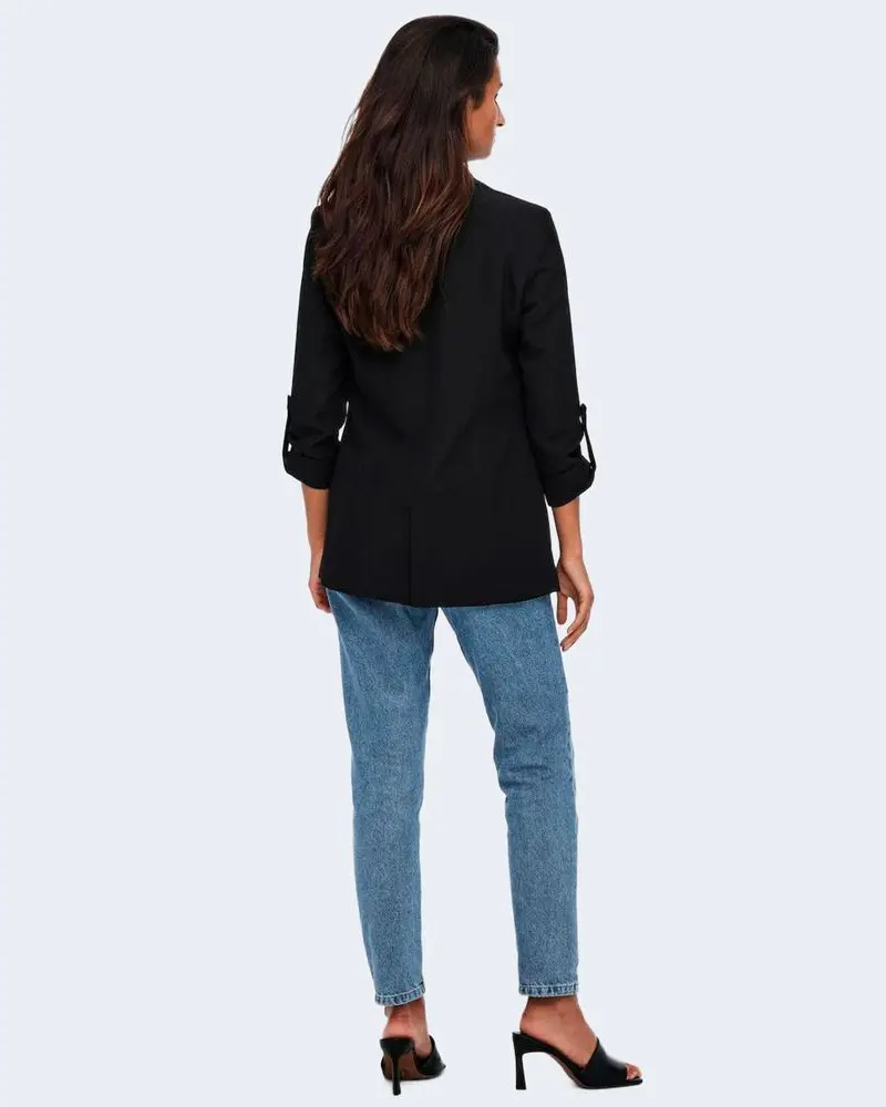 ONLY Blazer Черный Полиэстер