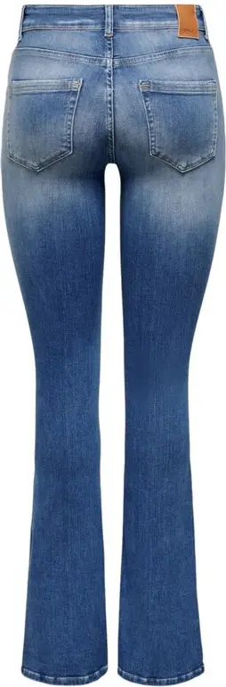 Джинсы ONLY синие эластичные Bootcut