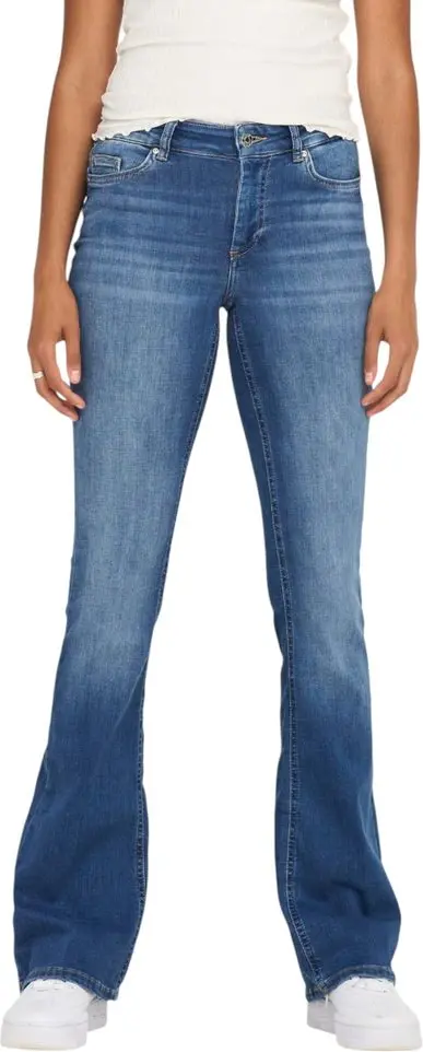 Джинсы ONLY синие эластичные Bootcut
