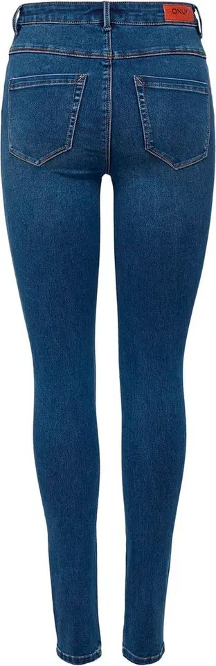 ONLY Blue Cotton Skinny Jeans