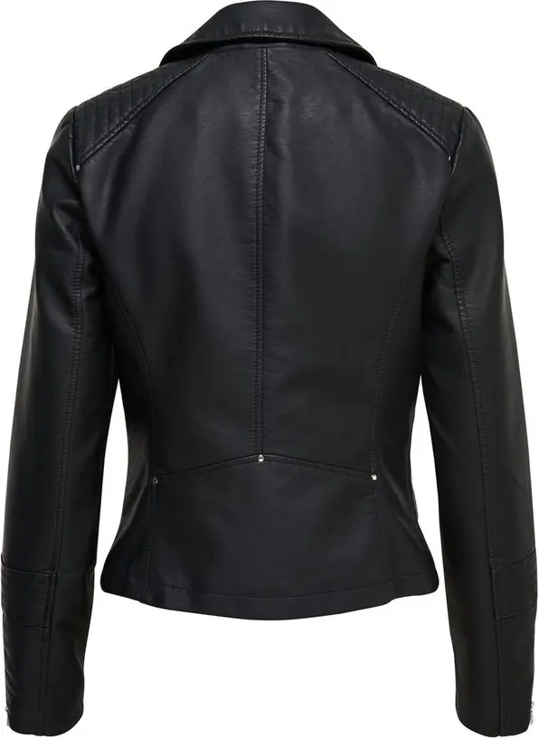 Jacket ONLY Black Viscose Biker Jacket