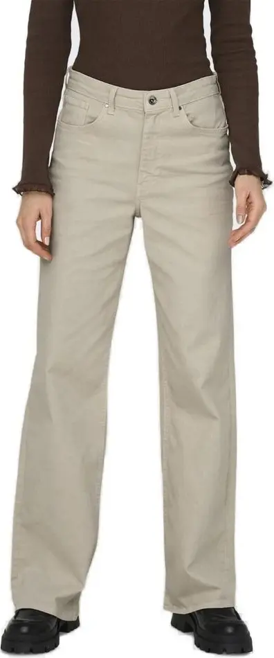 Jeans ONLY Beige Cotton Relaxed Fit