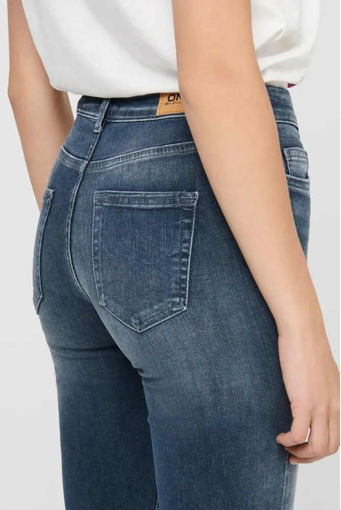 ONLY Mov. Blue Paxtali Teri Sifati Skinny Jins