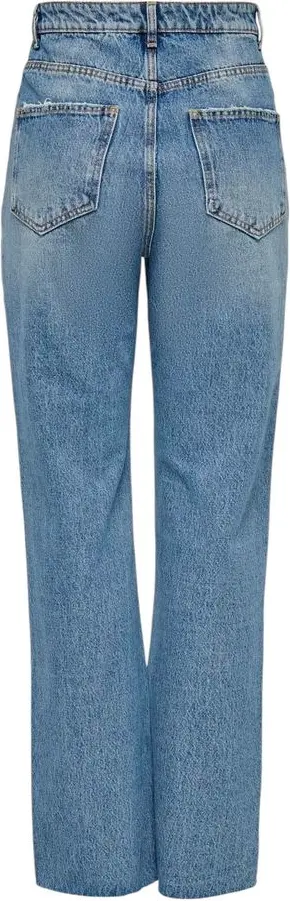 Джинсы ONLY Светло-голубые хлопковые Relaxed Fit