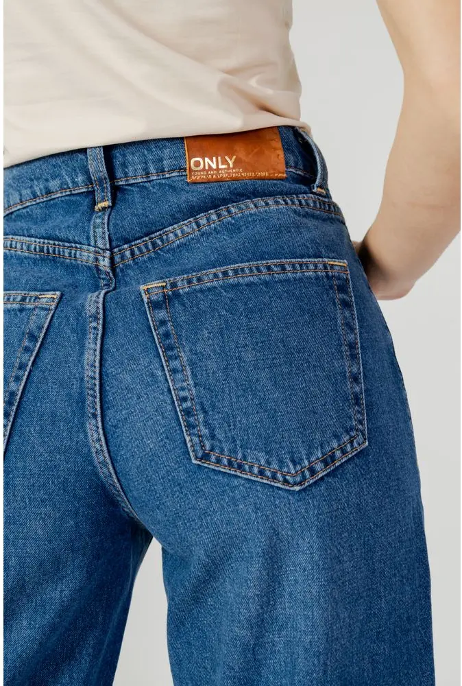 Jeans ONLY Blue Cotton Relaxed Fit