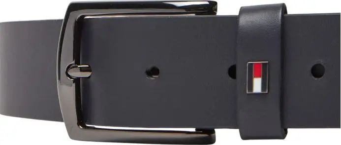 Blue Leather Belt Tommy Hilfiger