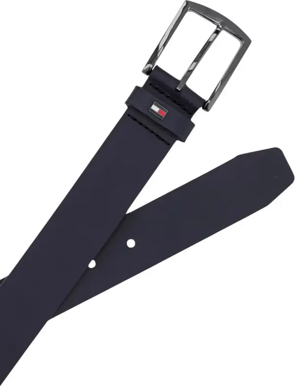 Blue Leather Belt Tommy Hilfiger
