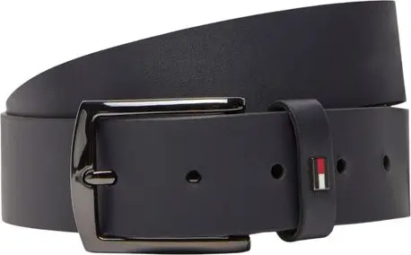 Blue Leather Belt Tommy Hilfiger