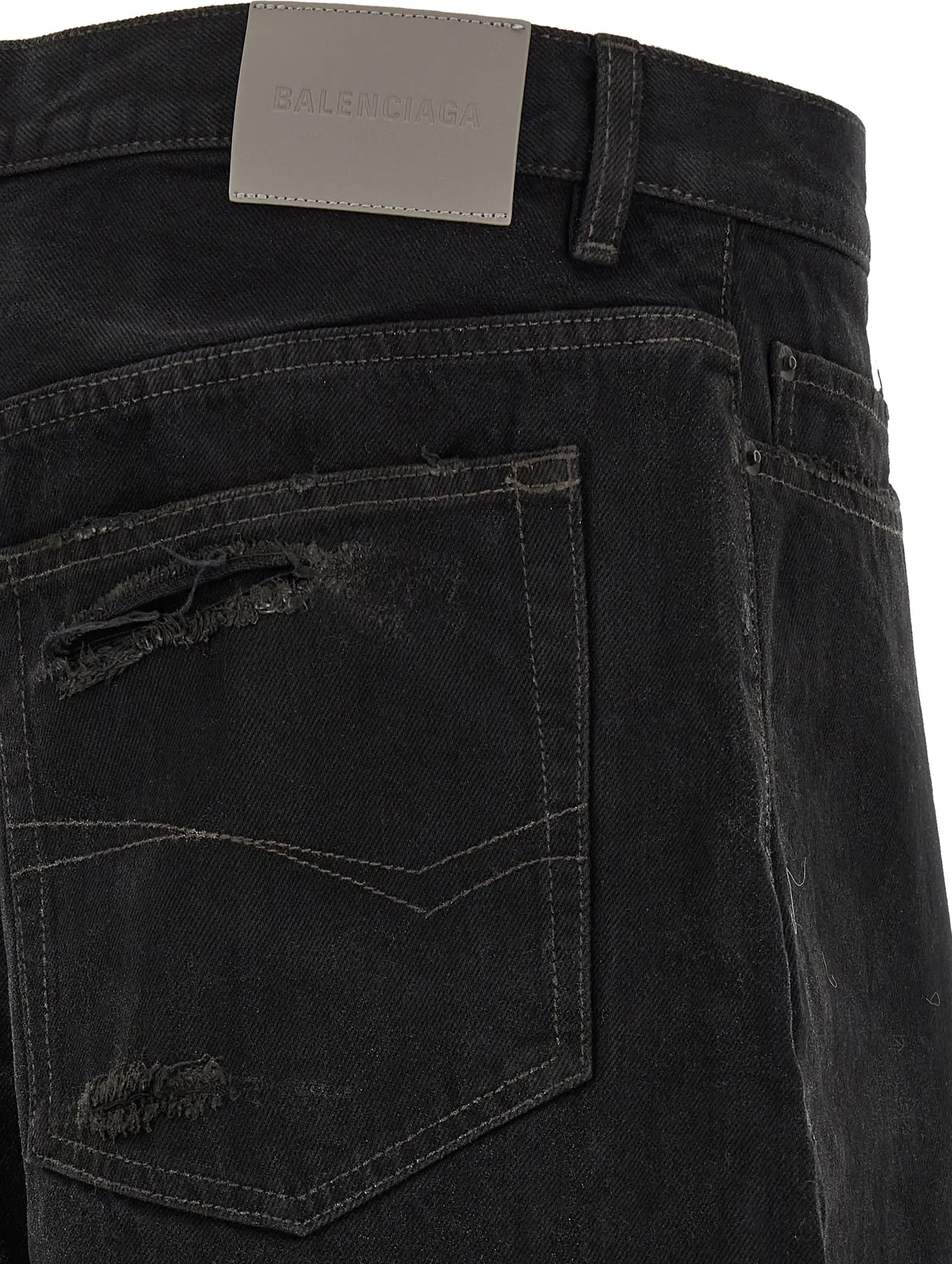 Jeans Balenciaga Incurvati Morbidi