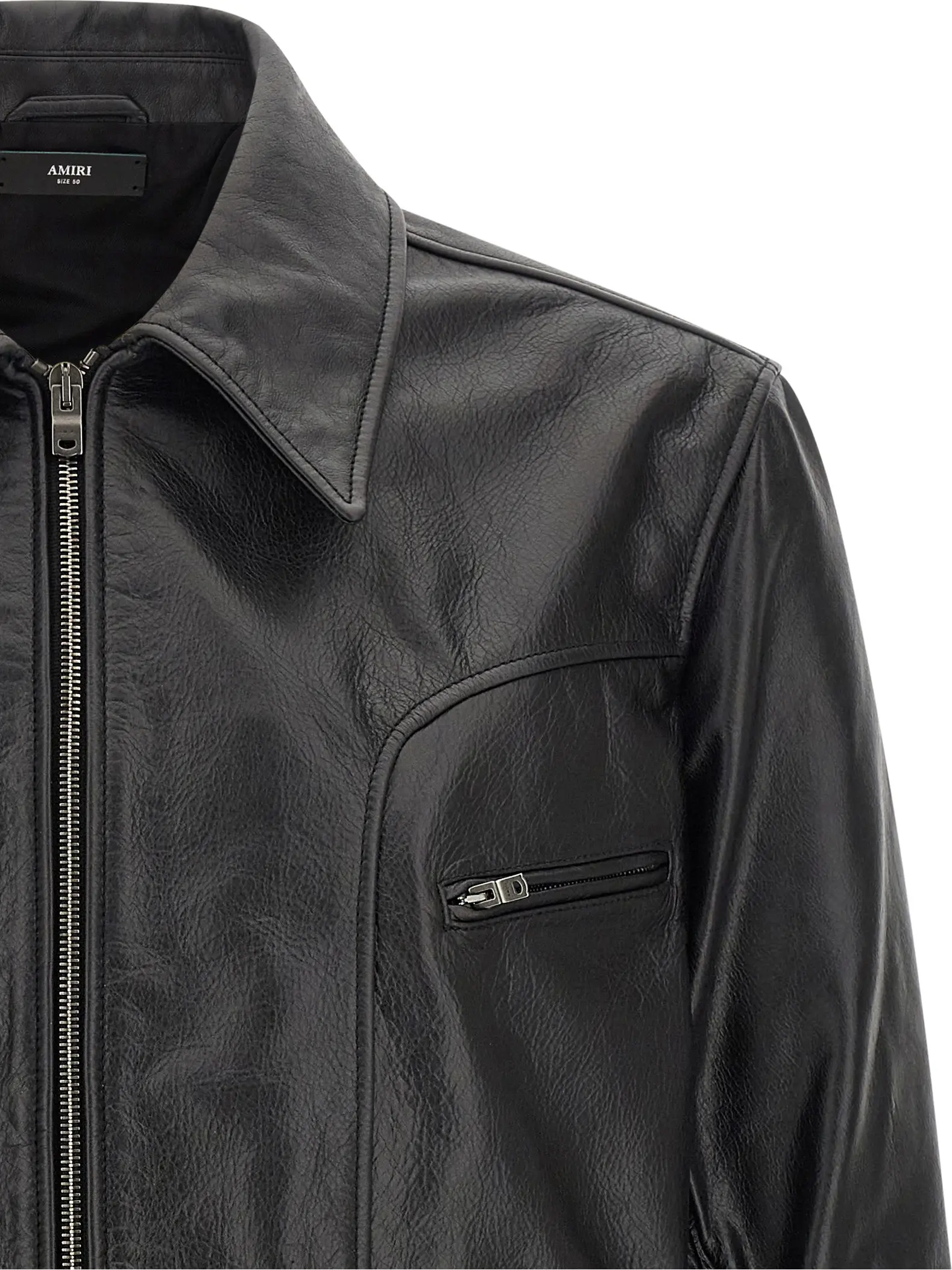 Leather Jacket Amiri