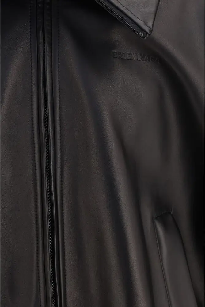 Кожаная куртка Balenciaga